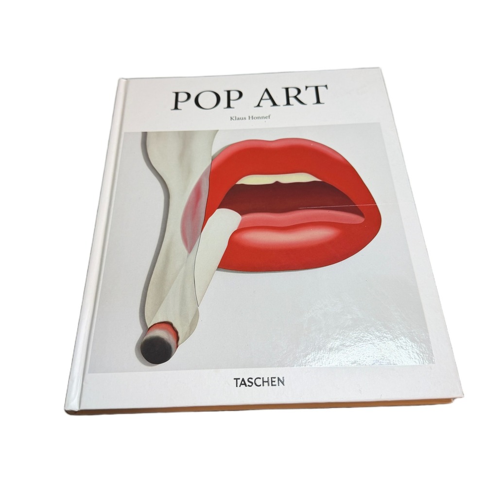 Pop Art Klaus Honnef Taschen Basic Art Series Hardcover Book 10inx8in Decor
